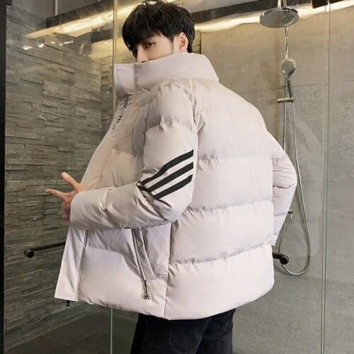 2020 New Mens Jacket Winter Warm Coat Stand-up Collar Padded Down Cotton Parka Coat warm casual jacket Men Large size 4xl