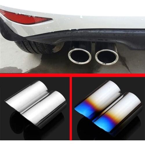 For Volkswagen Golf 7 MK7 1.4T 2014 2015 2016 2017 Stainless Steel exhaust muffler tip