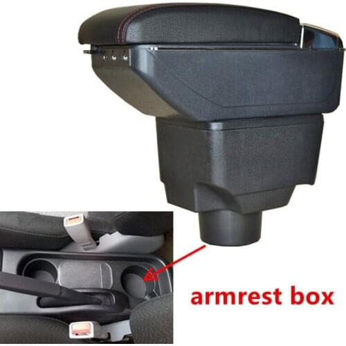 For Hyundai Elantra XD armrest box central Store content Storage box with cup holder ashtray USB interface
