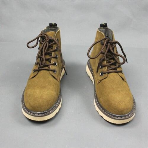 Warm Ankle Boots for Mens Punk Retro Mens Boots Genuine Leather Winter Shoes mens winter raining boots women