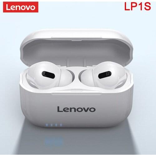 Lenovo LP1S TWS Bluetooth-compatible Earphone Sports Wireless Headset Stereo Earbuds HiFi Music With Mic For Android IOS phone