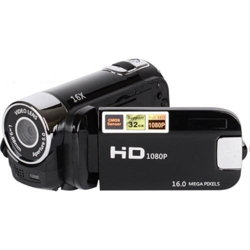 High Quality Full HD 1080P 16M 16X Digital Zoom Video Camera Camcorder TPT LCD Camera DV Outdoor Traveling Home Use Photography