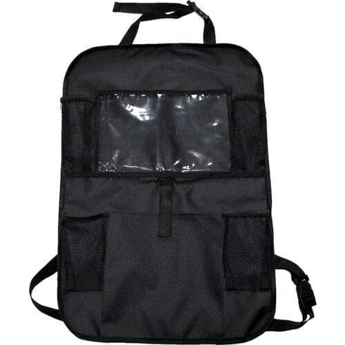 Backseat Car Organizer Back Seat Protector Car Back Seat Organizer for Kids Car Travel Accessories Kick Mat with 6 Pockets