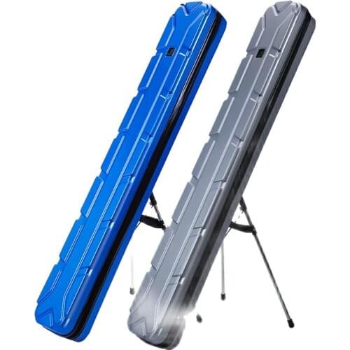 Hard shell bag ABS fishing bag fishing gear bag fishing rod bag rod bag waterproof bag large capacity bag 1.25 meters