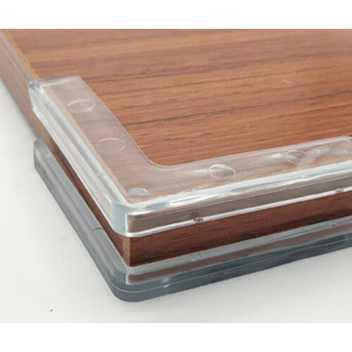 4Pcs 60*60mm Soft Corner Guard Children Protection Table Desk Safety Corner Baby Safety Edge Guards