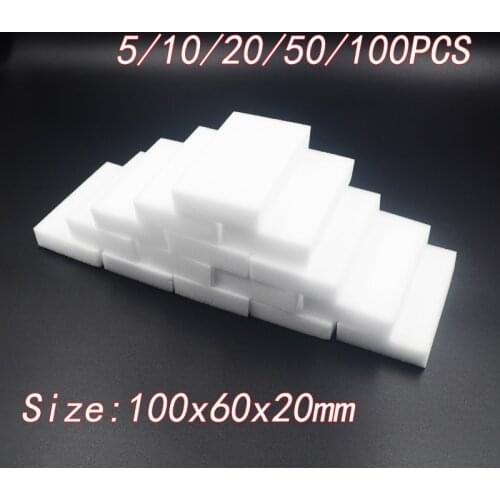 100*60*20mm Melamine Sponge Magic Sponge Eraser Melamine Sponge Cleaner Cleaning Sponge for Kitchen Bathroom Cleaning Tools