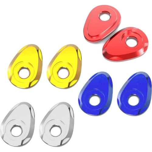 2Pcs Motorcycle LED Turn Signals Indicator Adapter Spacers for 10mm Screw