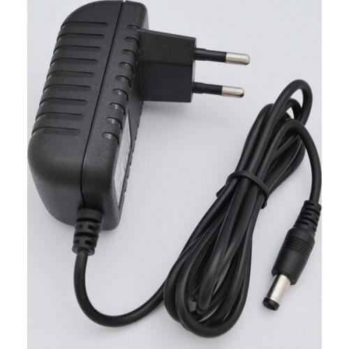 50PCS High quality DC 12V 1.25A IC program AC 100V-240V Converter Switching power adapter 1250mA Supply EU DC 5.5mm x 2.1-2.5mm