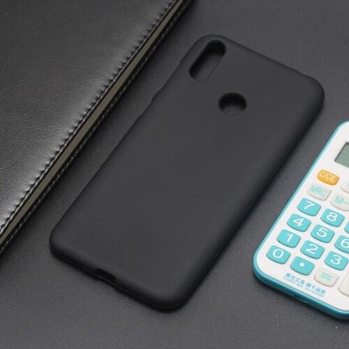 AMMYKI 6.26'For Huawei Honor 8C case Elegant black phone cover case soft wallet silicone 6.26'For Huawei Honor 8C case