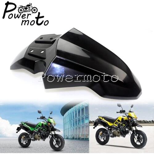 Motocross Supermoto Red Plastic Front Fender Extender Mudguard For Kawasaki KSR 110 KSR110 Enduro MX Mud Guard Cover Accessories