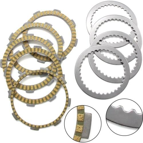 Motorcycle Friction Clutch Discs For Kawasaki KLX125 D-Tracker KLX140 KLX140G KLX140L KLX150 KLX150L OEM:13089-1108 13088-0041