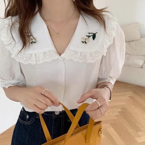 Lai Le Lei Lace Blouses