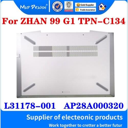 New original Laptop Door Bottom Base Bottom Cover Assembly D shell silver For HP ZHAN 99 G1 TPN-C134 L31178-001 AP28A000320