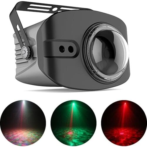 13W LED Disco Light Music Stage Lights DJ RG Laser Magic Ball Lamp Sound Activated Projector Effect Light For Christmas Party