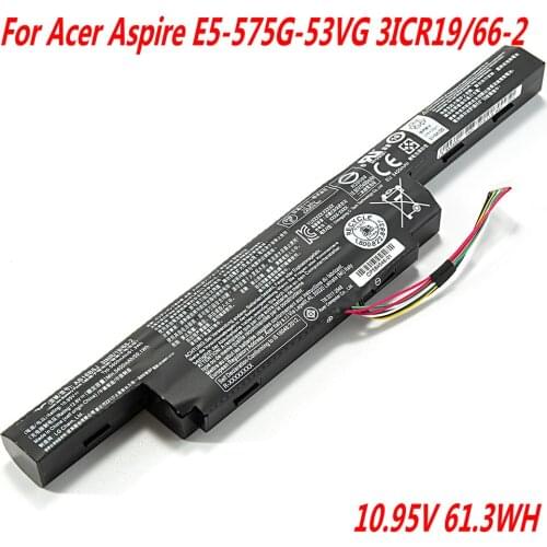High Quality AS16B5J AS16B8J Laptop battery For Acer Aspire E5-575G-53VG 3ICR19/66-2 F5-573G
