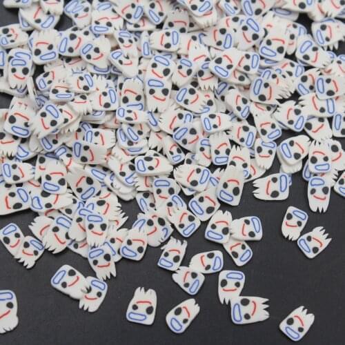 100g/Lot Smiling Boy Slices Polymer Clay Cute Baby Soft Pottery for Toys Decoration DIY Crafts Filler Accessories