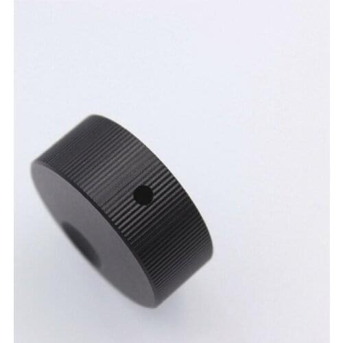 2 PCS 32*13mm CNC Machined Solid Aluminum Knobs For SPEAKER RADIO VOLUME Free ship