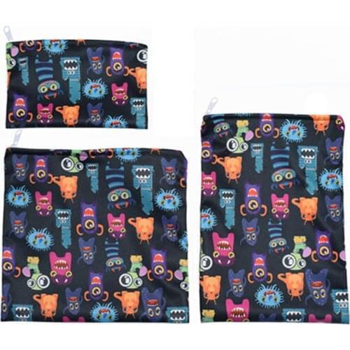 3pcs Reusable Snack Bag Waterproof Bread Sandwich Bag Pouch For School Camping Work Travel Heated Food Containers 2021