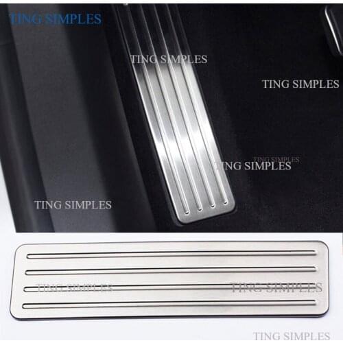 Auto Interior Accessories Stainless 2016 17 18 19 2020 for Cadillac XT5 Car Drivers Side Fuel Brake Left Foot Rest Pedal Plate