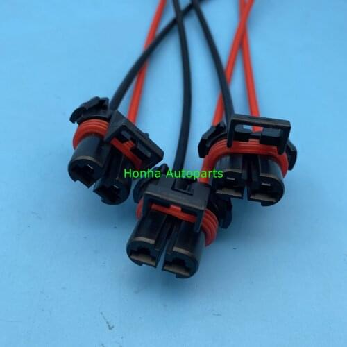 Free Shipping 5/10/20/50/100pcs DJ70282C-4.8-21 car wire connector 2P female cable connector block Plug socket