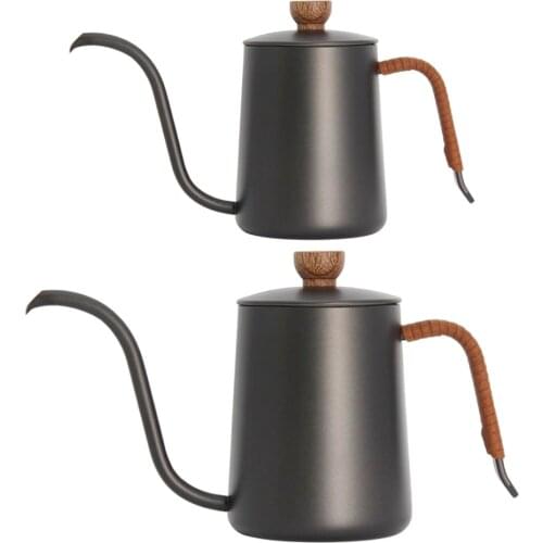 Long Spout Coffee Tea Kettle Hand Drip Pour Over Serving Coffee Pot Teapot