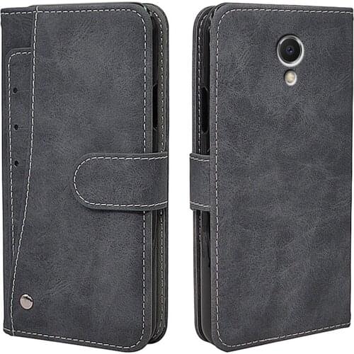 Luxury Vintage Case For Meizu M6s Case Flip Leather Silicone Wallet Cover For Meizu M6s (S6) funda TPU With Card Holder