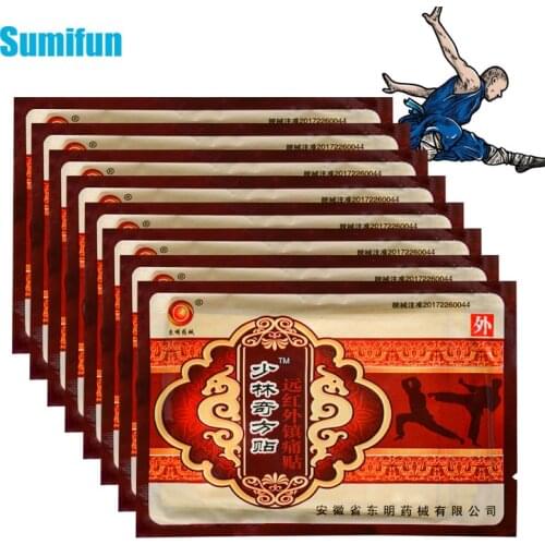 40pcs Chinese Medical Pain Killer Plaster Knee Neck Arthritis Joint Aches Herbal Sticker Self-heating Pain Relief Patch