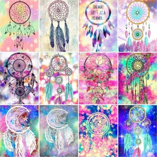 EverShine Diamond Painting 5D Landscape Handicrafts Diamond Embroidery Dreamcatcher Sale Mosaic Art Kits Home Decorations