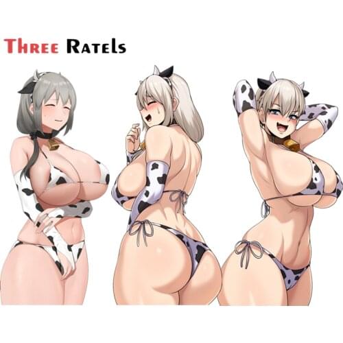 F678 Uzaki Hana Uzaki Tsuki Uzaki Chan Wa Asobitai Hentai Waifu Sexy Anime Girl Car Stickers Motorcycle Decals Waterproof PVC