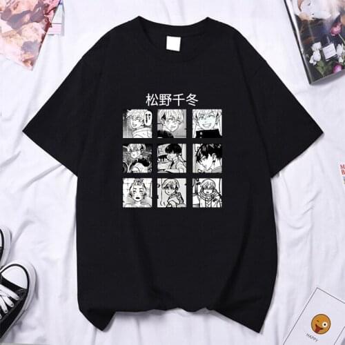 Kawaii Tokyo Revengers Manga Chifuyu Matsuno Print Graphic T-shirt Short Sleeve Men/women Harajuku Tee Streetwear Anime Clothes