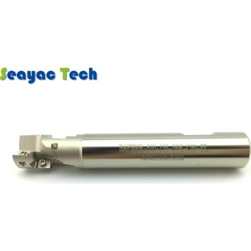 Indexable end mill corner radius milling cutter APKT inserts, connection dia 25mm, cutting dia 25mm, cutting deppth 45mm