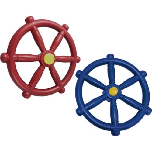Pack of 2 High Quality Pirate Ship Wheel for Swing Set Outdoor Playhouse