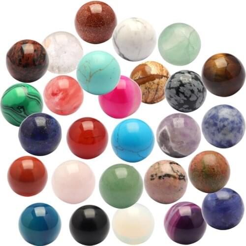 16mm Crystal Bead Round Loos DIY Making Craft Beads DIY Locket Pendant Beads 28 Colors Choice No Hole