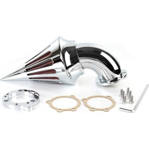 Motorcycle Spike Air Cleaner filter kits for Harley S&S custom CV EVO XL Sportster CHROME