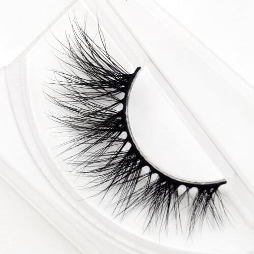3D Mink Eyelashes Flare Shape Lashes Handmade Mink Lashes Cruelty-free wispy eyelashes Crisscross Eyelashes False Eyelash Makeup