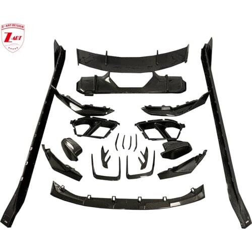 2021 Z-ART M3 carbon fiber body kit for M4 MP carbon fiber aerokit for G80 G82 G83 carbon fiber tuning kit
