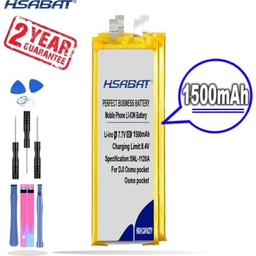 New Arrival [ HSABAT ] 1500mAh Replacement Battery for DJI Osmo pocket