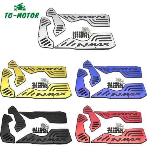 TG-Motor Motorcycle nmax125 150 155 footrest footrests foot steps plate pegs For Yamaha n-max nmax155 nmax125 nmax150 2020 2021
