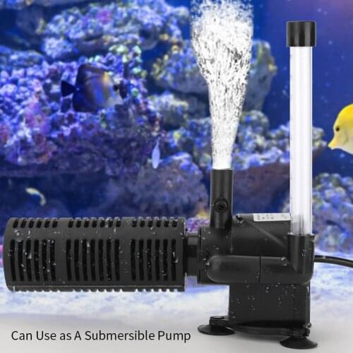 Fish Tank Aeration Submersible Filter Aquarium Water Purifier Wave Maker Sponge Fish Tank Biochemical Sponge Filter Pump