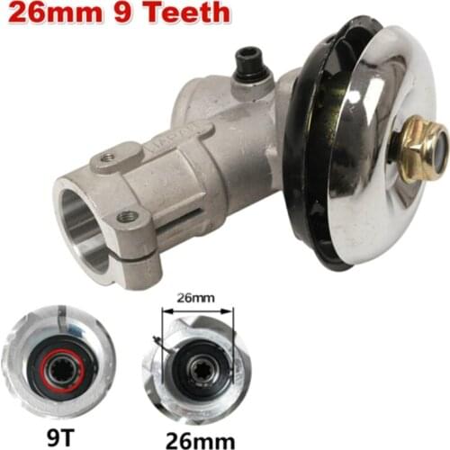 7 9 Teeth 26mm/28mm Trimmer Gearbox Gearhead Brushcutter Grass Trimmer Replace 54DC