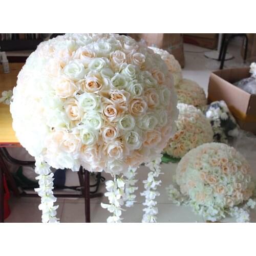 SPR 50cm wedding centerpiece,wedding table decoration flowers, Road lead flower balls,Free shipping(only the flowers)2pcs/lot