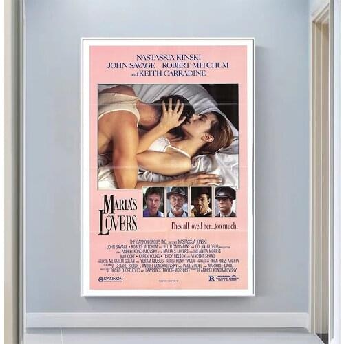 V0512 Marias Lovers Vintage Classic Movie Wall Silk Cloth HD Poster Art Home Decoration Gift