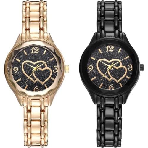 Women Luxury Rhinestone Stainless Steel Quartz Watches Ladies Business Watch Quartz Movement Relogio Feminino