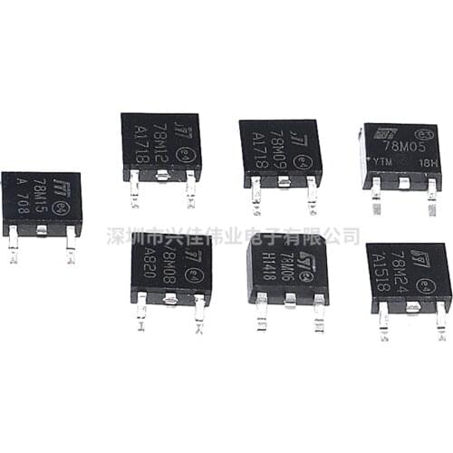 10PCS/LOT Linear Regulator L78M05CDT 78M05 78M06 78M08 78M09 78M10 78M12 78M15 78M24 TO252 0.5A