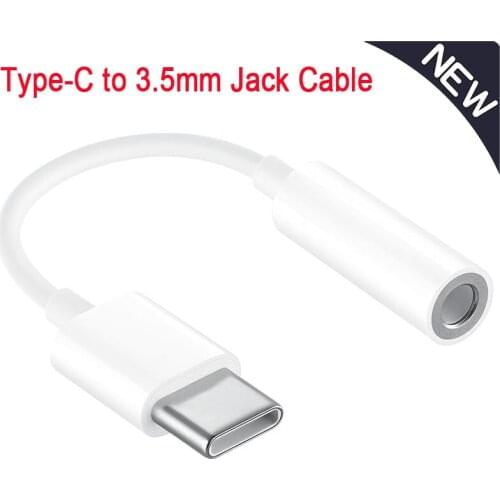 Usb Type C To 3.5mm Aux Adapter Headphone Adapter Usb-C Jack Audio Cable for Oneplus 8t 8 Samsung S20 Plus Ultra Google Pixel 5