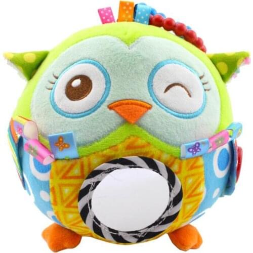 0-12 Months Baby Toys Teether for Teeth Multifunctional Music Hand Catching Ball Infant Learning Kids Rattles for Baby Newborn