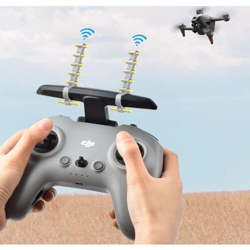 DJI FPV Signal Booster Yagi Antenna Remote Control Range Extender Amplifier 5.8Ghz 2.4Ghz for DJI FPV Combo Controller Antennas