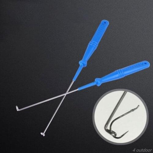 Fishing Hook Remover Stainless Steel With Anti Lost Ring Extractor Anti Slip Handle Fish Removal Tools L69F F03 21 Dropshipping