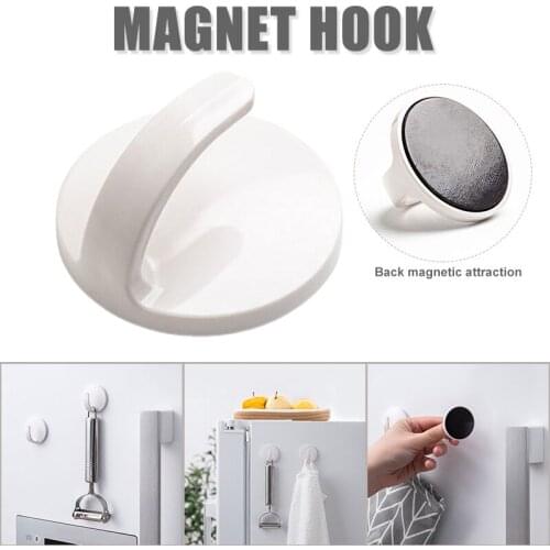 Home Accessories Magnet Hook Waterproof Removable Convenient Durable Wall Hooks For Fridge Bathroom Kitchen Cocina
