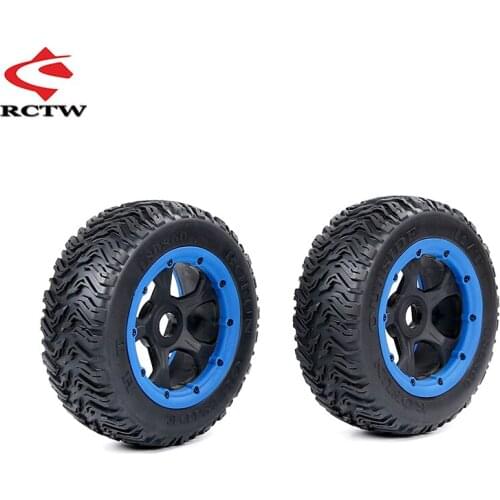 On-Road Tire Assembly Kit Front Size 180X60 & Rear 180X70 for 1/5 HPI ROFUN BAHA KM ROVAN BAJA 5T 5SC 5FT Rc Car Truck Toy Parts